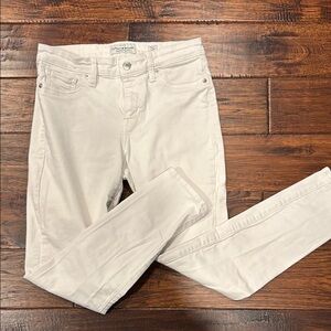 Lucky Brand White Skinny Jeans Classic Style